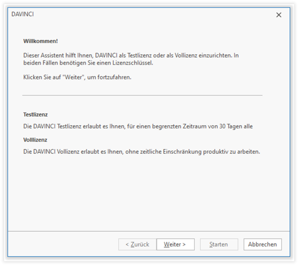Willkommensassistent Willkommensassistent