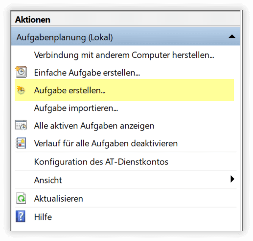 Einfache Aufgabe erstellen Einfache Aufgabe erstellen