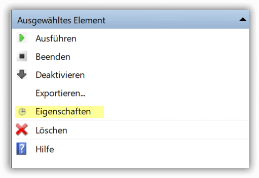 Eigenschaften Eigenschaften