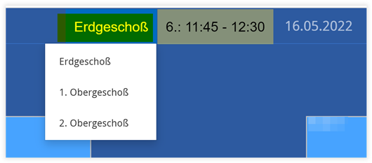 Wechseln zwischen den Ebenen Wechseln zwischen den Ebenen
