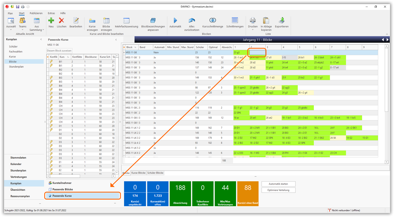 Passende Kurse Passende Kurse