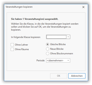 Blockinformationen Blockinformationen