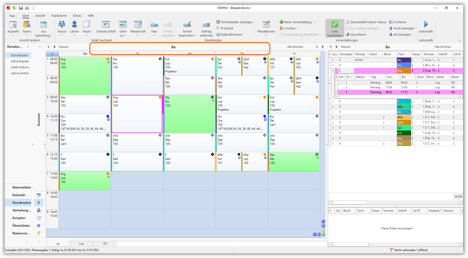Auswahlfenster Auswahlfenster