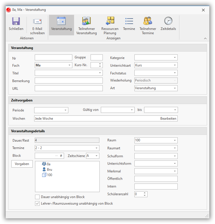 Veranstaltung Veranstaltung