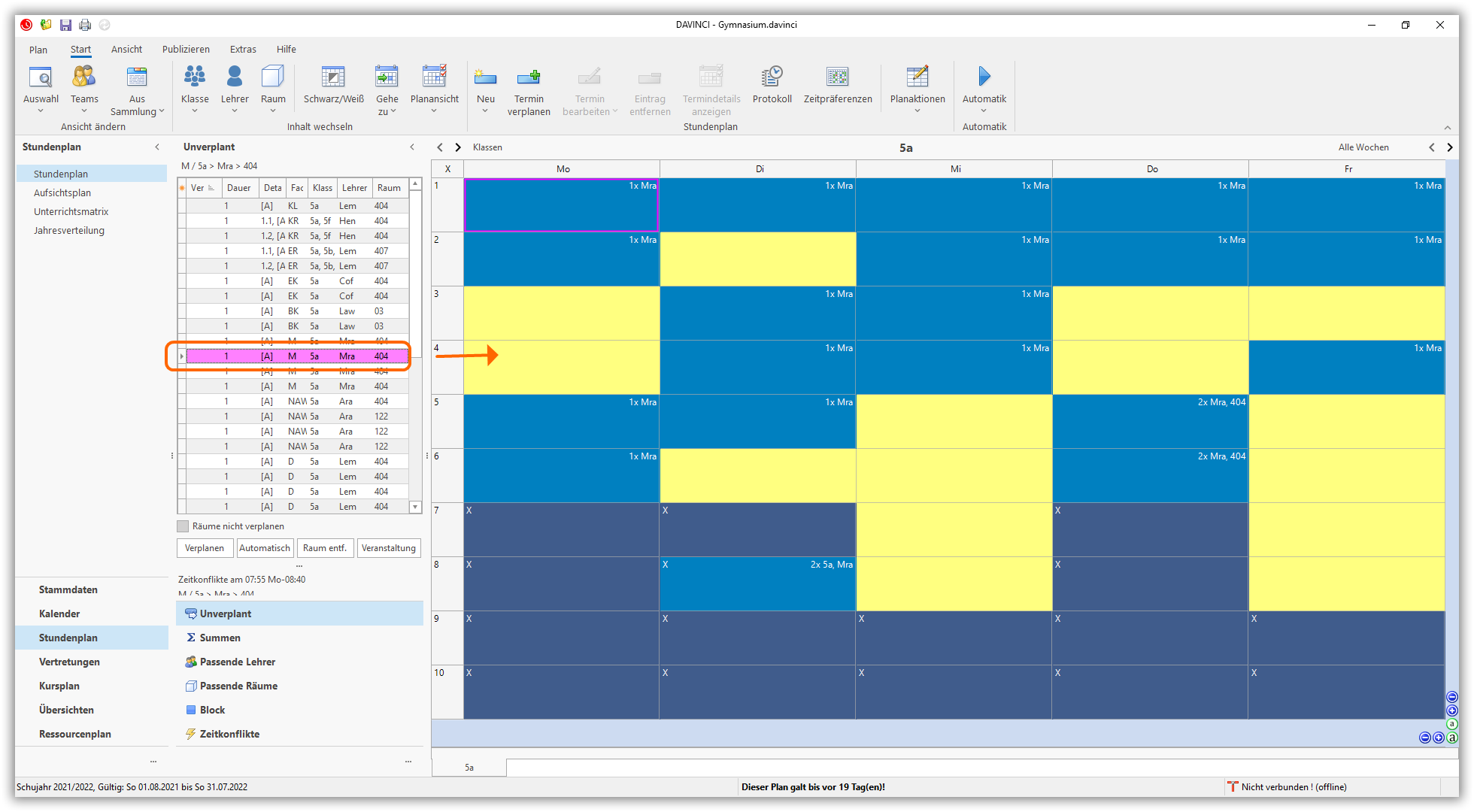 Nach passenden Planpositionen suchen Nach passenden Planpositionen suchen