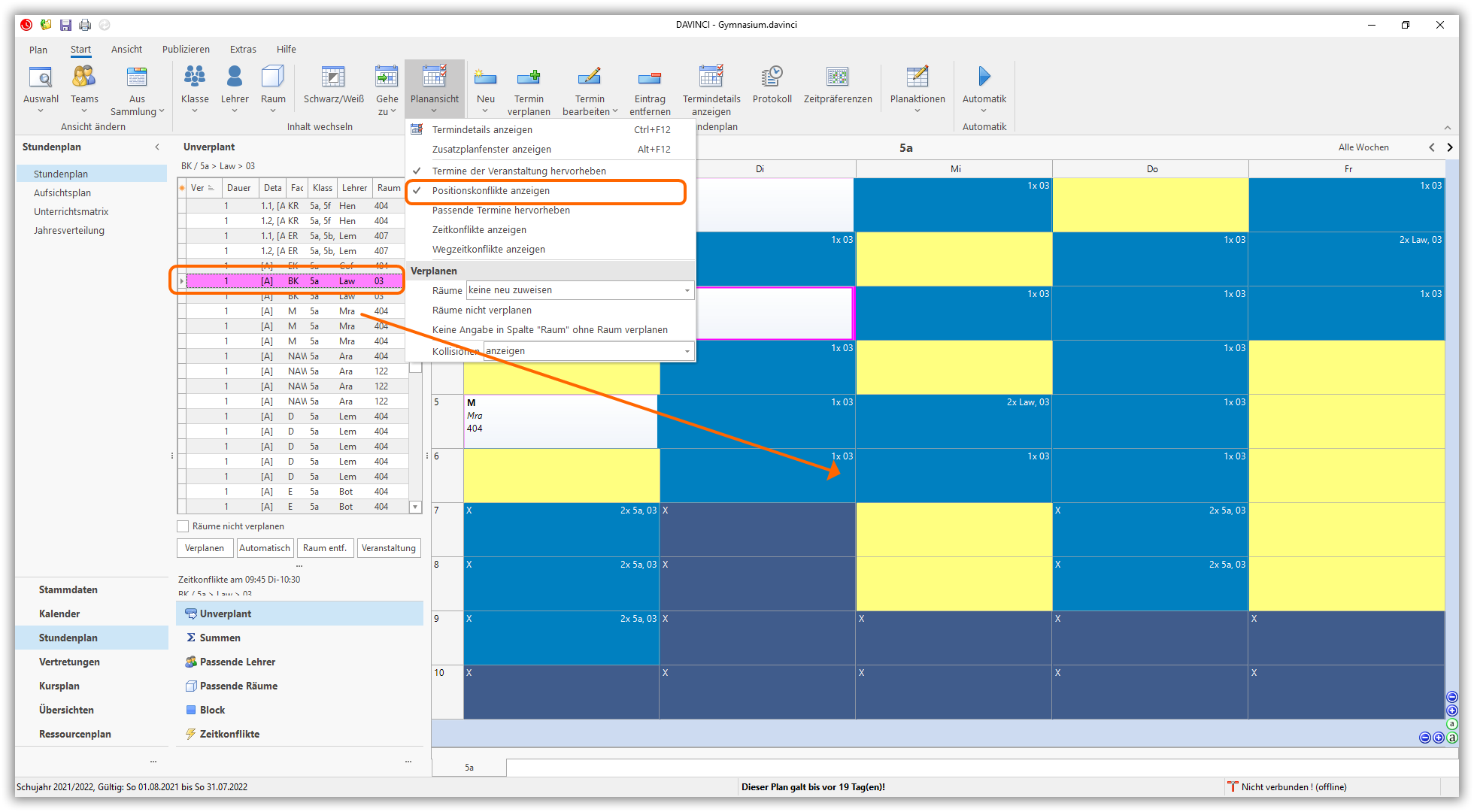 Positionskonflikte Positionskonflikte