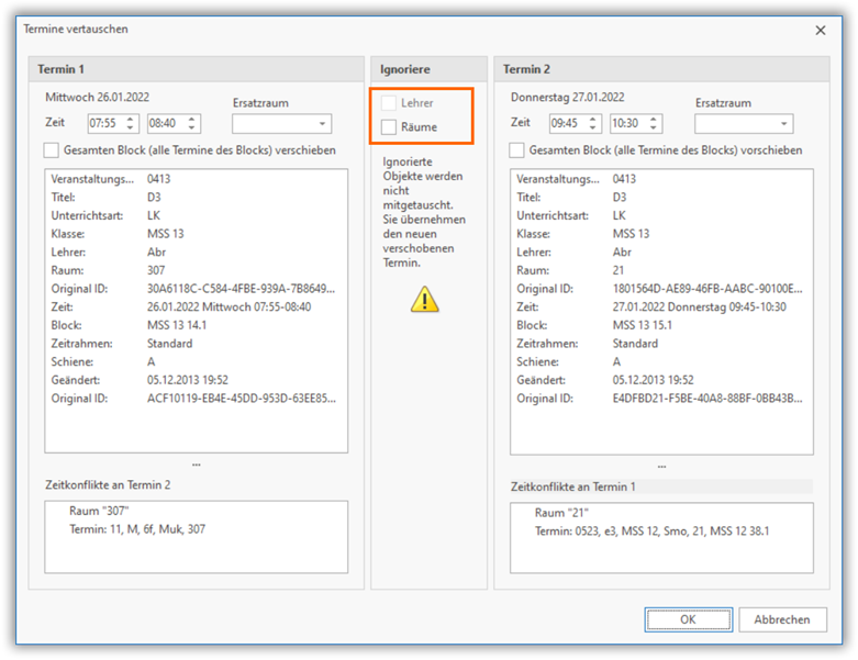 Auswahlfenster Auswahlfenster