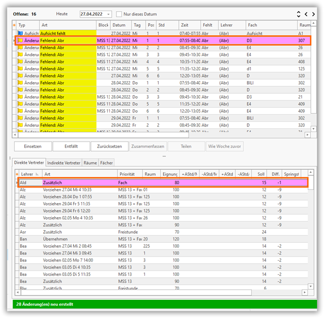 Markierung Markierung